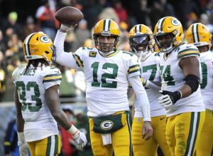 公羊队对包装工队的NFL公开投注和资金赔率 星期一晚上的足球比赛
