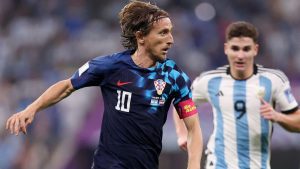 FIFA 2022年世界杯,卢卡-莫德里奇与克罗地亚的黄金时代被梅西的阿根廷队终结