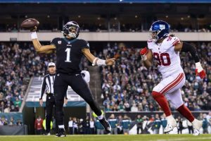 巨人队VS老鹰队季后赛分区决赛的NFL公开投注赔率