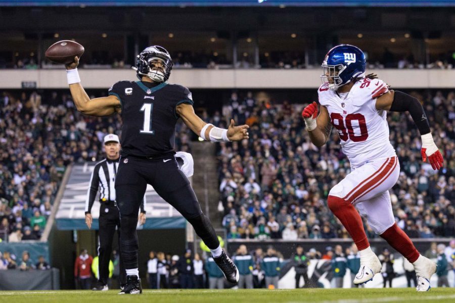 巨人队VS老鹰队季后赛分区决赛的NFL公开投注赔率