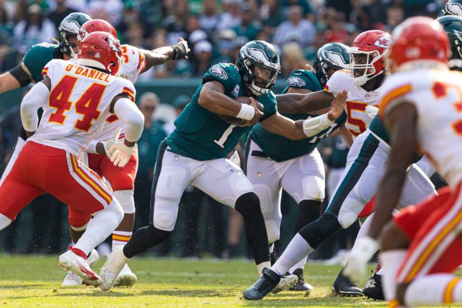 酋长队VS老鹰队超级碗的NFL公开投注和资金赔率