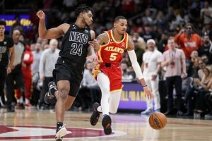 亚特兰大老鹰队对阵布鲁克林篮网队 3/31/23 - NBA竞猜和预测