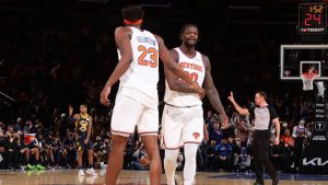 NBA第一篮子得分推荐： 在火箭对尼克斯（3月27日）的比赛中投注朱利叶斯-兰德尔、米切尔-罗宾逊