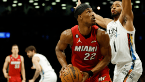NBA东部季后赛情况,热火队控制着前六号种子的命运,六人队和凯尔特人队的争夺仍然激烈