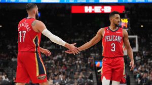NBA第一篮子得分推荐,马刺对鹈鹕，押注尤纳斯-瓦兰丘纳斯和CJ-麦科勒姆